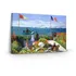Quadro Claude Monet Jardim A Sainte Adresse 60x40 Decorativo