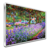 Quadro Claude Monet Jardim
