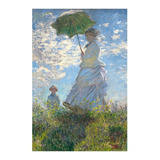 Quadro Claude Monet Mulher