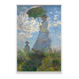 Quadro Claude Monet Mulher