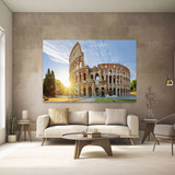 Quadro Coliseu De Roma Moderno Sala Luxo Classico 100x150cm