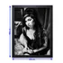 Quadro Com Moldura Amy Winehouse 28 Tamanho A2 60x42cm