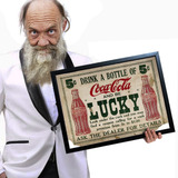 Quadro Com Moldura Coca