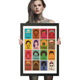 Quadro Com Moldura Musica