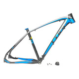 Quadro Cube Reaction Aro 29 Tamanho 19 Preto E Azul Mtb Alum