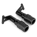 Quadro Da Motocicleta Slider Anti Crash Falling Protector Ninja Protect Frame Chassis Motorccle Corpo Liga De Alumínio Preto Verde Serve Para 250 400 Z400 Preto 