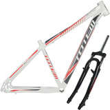 Quadro De Alumínio Mtb Totem Mnic 29 X 17 Branco Garfo