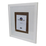 Quadro De Assinatura 50x60 Madeira Branca Foto 30x40 Pr15 br