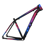 Quadro De Bicicleta Aro 29 Em Alumínio Gts Pro M5 Urban Cor Preto azul rosa Tamanho Del Quadro 17
