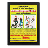 Quadro De Bicicleta Monareta 1967 Propaganda