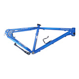 Quadro De Bike Alumínio 17 M Gonew Aro 29 Mtb Trilha Azul