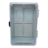 Quadro De Comando P Painel Eletrico Tampa Acrilica 28x18x14