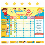 Quadro De Rotina Infantil Incentivo Atividade