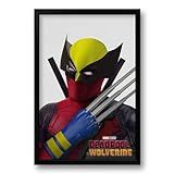 Quadro Deadpool Wolverine Marvel Studios 40x60cm