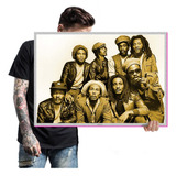 Quadro Decoração Reggae Bob Marley Rasta Tamanho A2 40