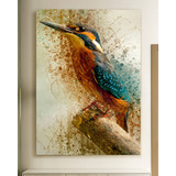 Quadro Decorartivo Pássaro Canvas 50x70 Foto Paulista