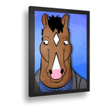 Quadro Decorati Poste Bojack-horseman O Cavalo Drogado A3