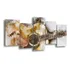 Quadro Decorativo 128x60sala Quarto Violão Aquarela Cor Personalizada