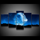 Quadro Decorativo 129x63 Sala Quarto Darth