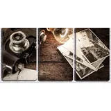 Quadro Decorativo 55x110 Maquina