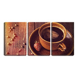 Quadro Decorativo 55x110 Morango