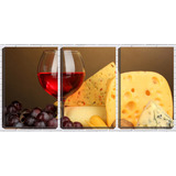 Quadro Decorativo 55x110 Queijo
