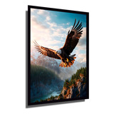Quadro Decorativo Aguia Montanha