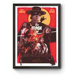 Quadro Decorativo A3 A Máscara Do Zorro 42 X 29