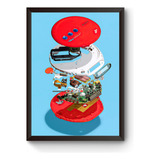 Quadro Decorativo A3 Discman