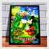 Quadro Decorativo A4 25x33 World Of Ilusion Jap Mega Drive