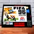 Quadro Decorativo A4 33x25 Fifa Soccer 96 Super Nintendo