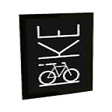 Quadro Decorativo A4 Bike Bicicleta Ciclismo Esporte