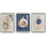 Quadro Decorativo Abstrato Geometrico