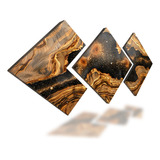 Quadro Decorativo Abstrato Luxo