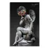 Quadro Decorativo Anjo Escultura Estátua Pop Grande 80x60cm