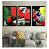 Quadro Decorativo Ayrton Senna Pilotos Carros 