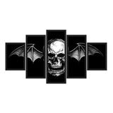 Quadro Decorativo Banda Avenged Sevenfold Logo