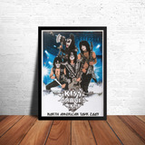 Quadro Decorativo Banda Kiss