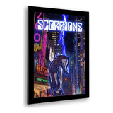 Quadro Decorativo Banda Scorpions