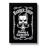 Quadro Decorativo Barbearia Barber Shop Vintage