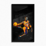 Quadro Decorativo Basquete Kobe