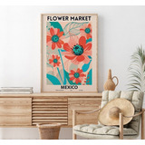 Quadro Decorativo Boho Vaso De Flor