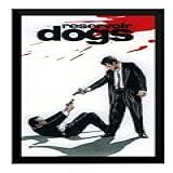 Quadro Decorativo Cães De Aluguel Arte Poster Moldurado