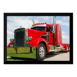Quadro Decorativo Caminhao Americano