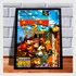 Quadro Decorativo Capa A3 33x45 Donkey Kong 2 Super Famicom