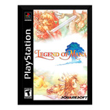 Quadro Decorativo Capa A3 33x45 Legend Of Mana Playstation 1