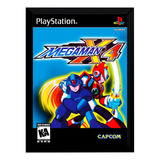 Quadro Decorativo Capa A3 33x45 Megaman X4 Playstation 1