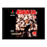Quadro Decorativo Capa A3 45x33 Resident Evil Playstation 1