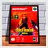 Quadro Decorativo Capa A4 25x33 Duke Nukem 64 Nintendo 64