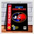 Quadro Decorativo Capa A4 25x33 Sonic Knuckles Mega Drive